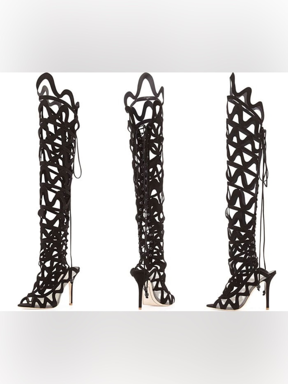 Sophia Webster Mila Cutout Over-the-Knee Boots, $2,250 36 - Picture 4 of 14
